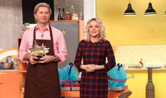 Дарья была ведущей шоу «Кулинарная звезда»