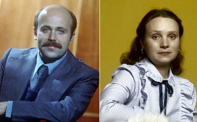 Евгения Глушенко и Александр Калягин.