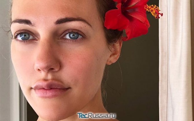 фото без макияжа