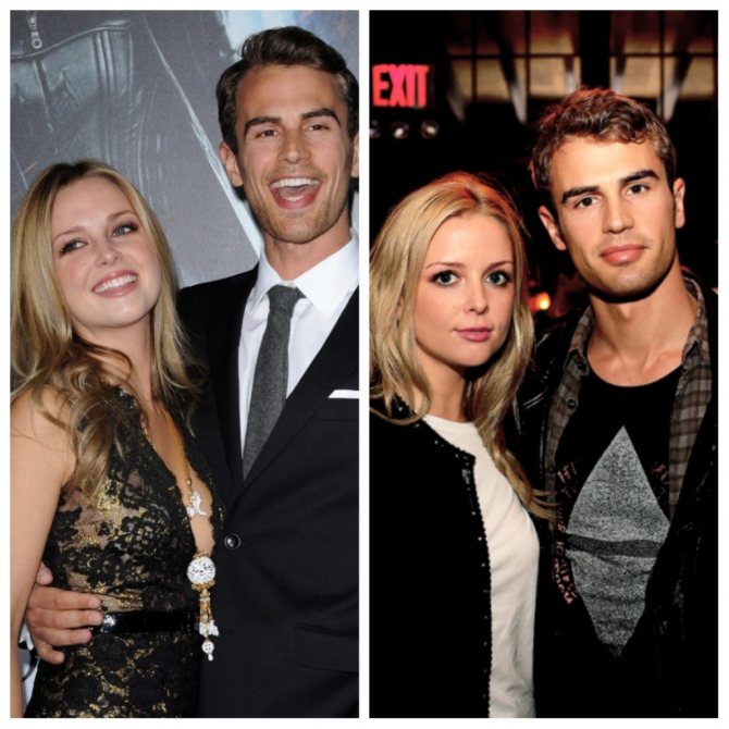 Theo James и его жена Рут Кирни