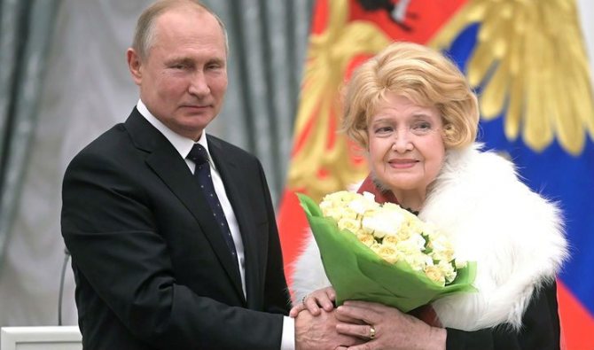 Встреча Дорониной и Путина в Кремле в 2019 году